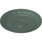 Ekena Millwork Caputo Ceiling Medallion (Fits Canopies up to 6"), Hand-Painted Cloud Burst, 24 1/4"OD x 1 1/2"P CM24CACBF - alternate 4